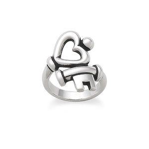 ISO KEY TO MY HEART RING